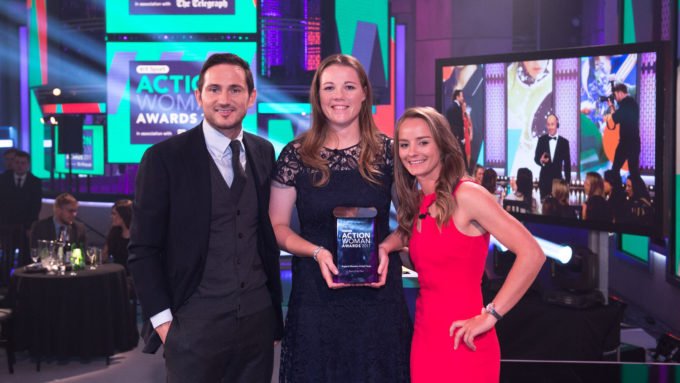 England Women collect Team of the Year award following World Cup triumph