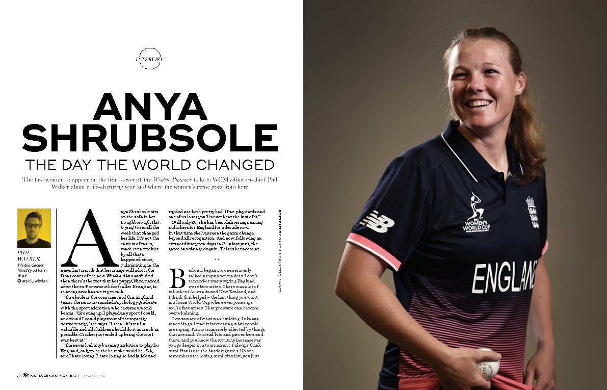 Anya Shrubsole exclusive interview