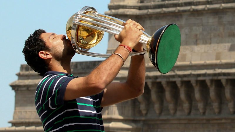 Singh was named Player of the Tournament at the 2011 World Cup