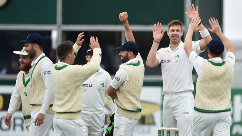 Ireland reduced Pakistan to 14-3 in their second innings