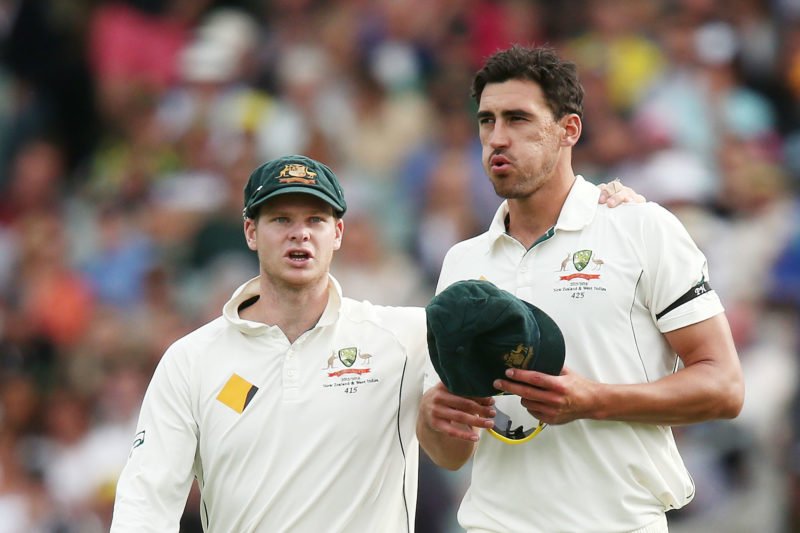 "I continue to have the utmost respect for Steve Smith as captain, team-mate and friend" - Mitch Starc