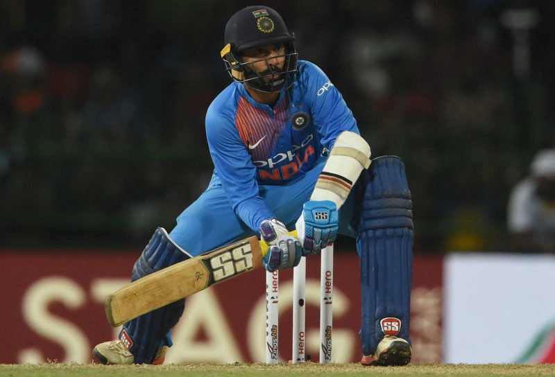 Karthik was at his best at the recent Nidahas Trophy final