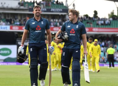 England overcome late scare to beat Australia