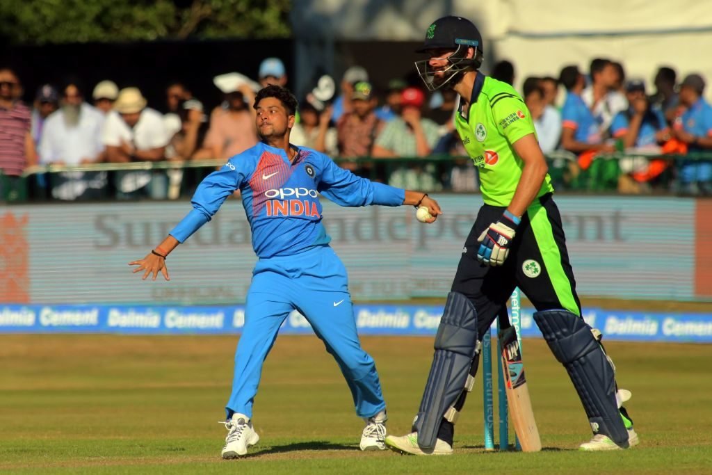 Kuldeep Yadav and Yuzvendra Chahal returned a combined seven wickets