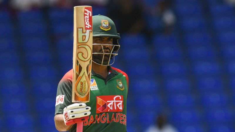 Tamim Iqbal scored two centuries and a half-century in the three games