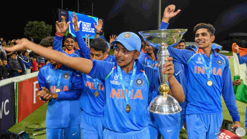 Shaw led India to the Under-19 World Cup title in 2018