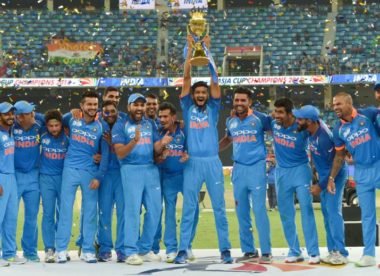 Rohit Sharma hails dominant showing in tough conditions
