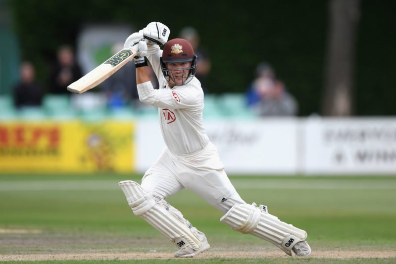 Rory Burns, the Surrey captain, is the leading run-scorer in this year's County Championship.
