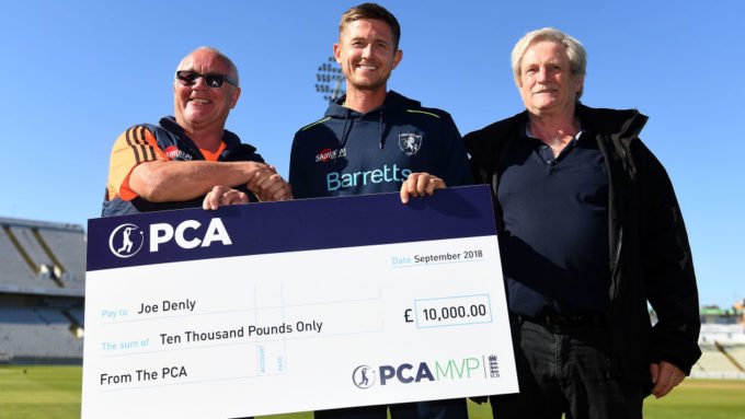 Joe Denly crowned PCA Most Valuable Player 2018