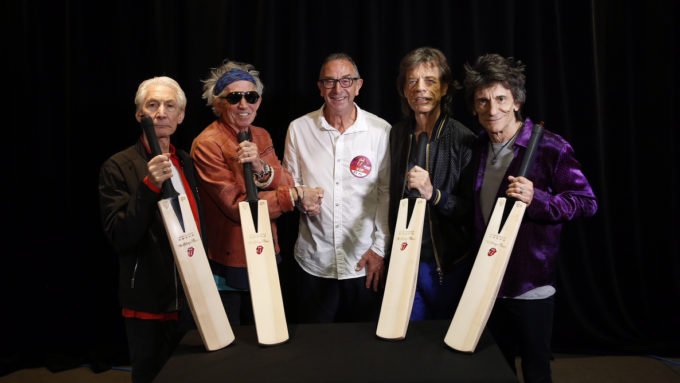Rolling Stones release new cricket bat