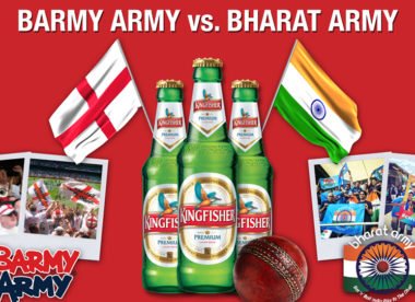 The Kingfisher Challenge: Barmy Army v Bharat Army