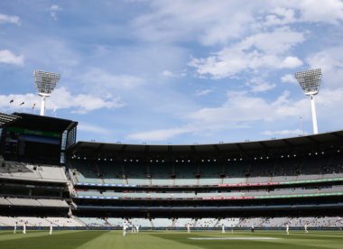 Spectators ejected from the MCG for racist chanting