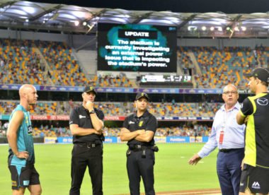 CA to offer free Test tickets to fans after BBL power outage