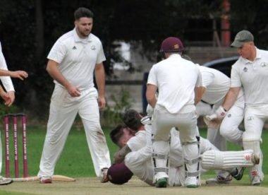 Player-umpire reportedly forced to ground and kicked repeatedly during NZ club game