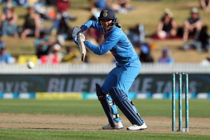 Things unravelled quickly for India once Mandhana was dismissed for 58