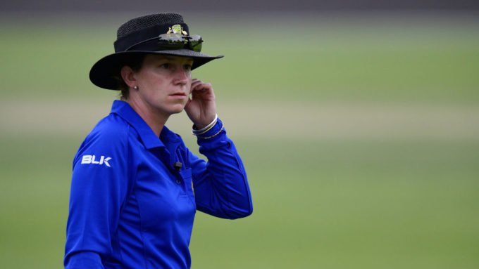 Claire Polosak becomes first woman to officiate in men’s ODIs