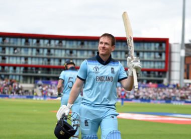 "It's something I never thought I'd do" — Morgan revels in record-breaking ton