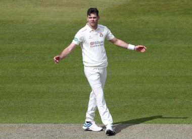 James Anderson suffers a low grade calf muscle tear