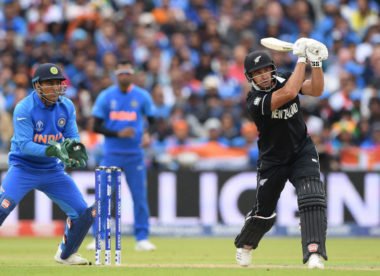 India v New Zealand: Who holds the advantage after day one of soggy semi-final?