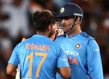 'Big shoes to fill' – Pant on succeeding Dhoni
