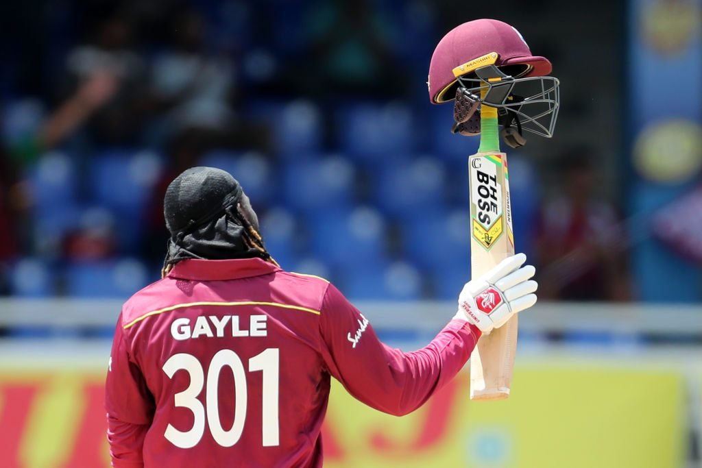 Klinger is second behind Gayle in the century-markers list