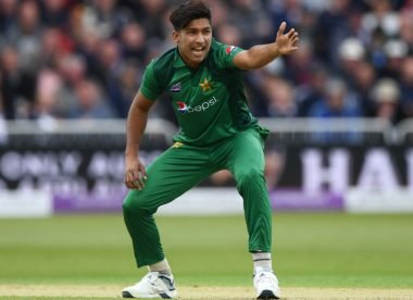 Pakistan's Mohammad Hasnain becomes youngest to claim T20I hat-trick