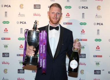 Ben Stokes named PCA Players' Player of the Year after 'phenomenal' 2019