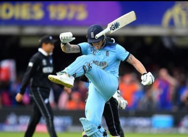 The reason why Ben Stokes didn’t try & hit the last ball of the World Cup final for six