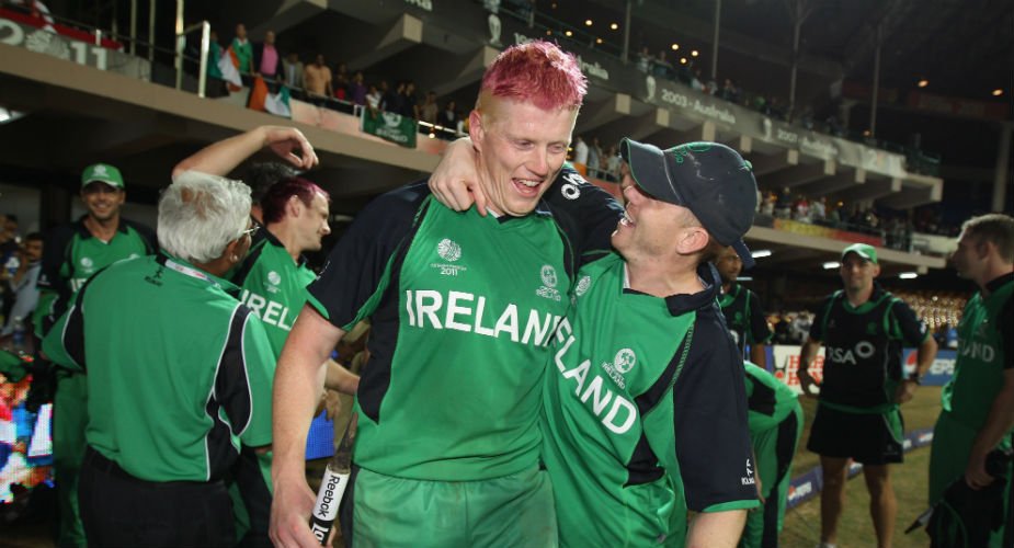 Kevin O'Brien was the hero of Ireland's unlikely triumph over England in the 2011 World Cup