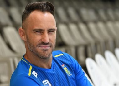Du Plessis suggests two weeks' isolation before and after T20 World Cup