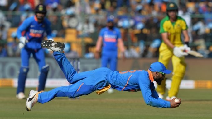 Watch: Flying Kohli takes stunner to send back Labuschagne