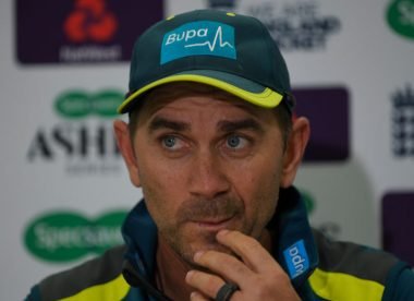 Justin Langer wanted bin kick scene cut from The Test documentary