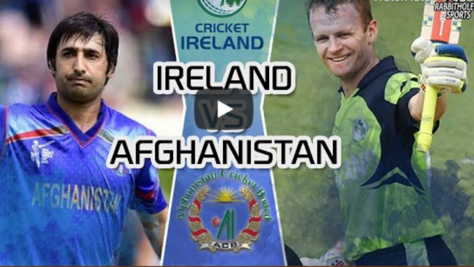 Watch: Afghanistan v Ireland, T20I series, live stream