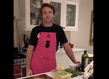 From Buttler to Chef: Jos delivers online cooking tutorial