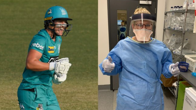 Brisbane Heat batter fighting Covid-19 as emergency nurse in Australia