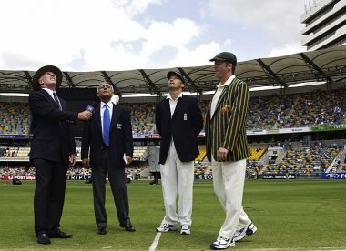 Anderson trolls Hussain with picture of infamous 2002 Ashes toss