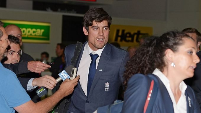When Alastair Cook encountered a mystery guest at Melbourne airport
