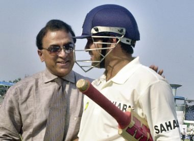 Sachin Tendulkar recalls the lofty target set him by Sunil Gavaskar