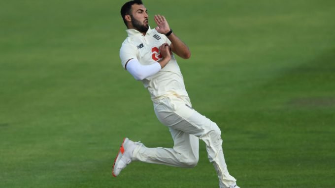 Who is England fast bowler Saqib Mahmood?