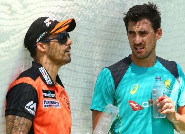 How Mitchell Johnson smoothed things over with Starc after misinterpreted 'body language' criticism