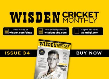 Wisden Cricket Monthly issue 34: Stuart Broad & the best of cricket photography