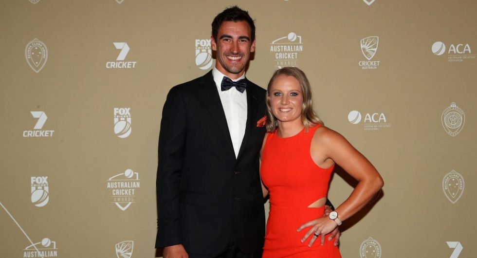 Love affairs: Starc and Healy