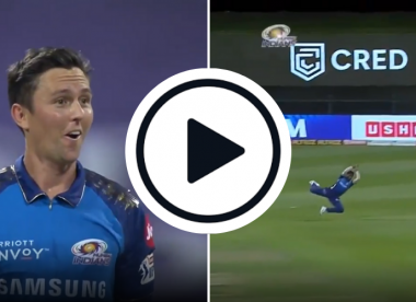 Watch: Incredible IPL grab at backward point leaves Trent Boult gasping