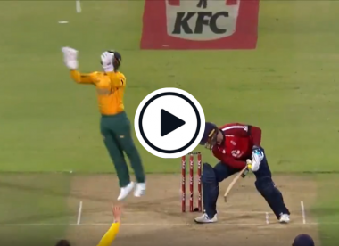 Watch: TV producers poke fun at Jason Roy after second-ball duck