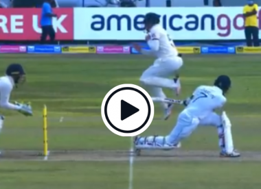 Watch: Bess takes bizarre wicket after powerful sweep ricochets off Bairstow's heel