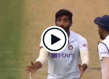 Watch: Jasprit Bumrah pokes fun at Steve Smith’s mannerisms during third Australia-India Test