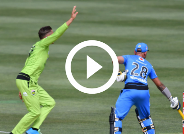 Watch: Batsman gets run out at both ends in BBL