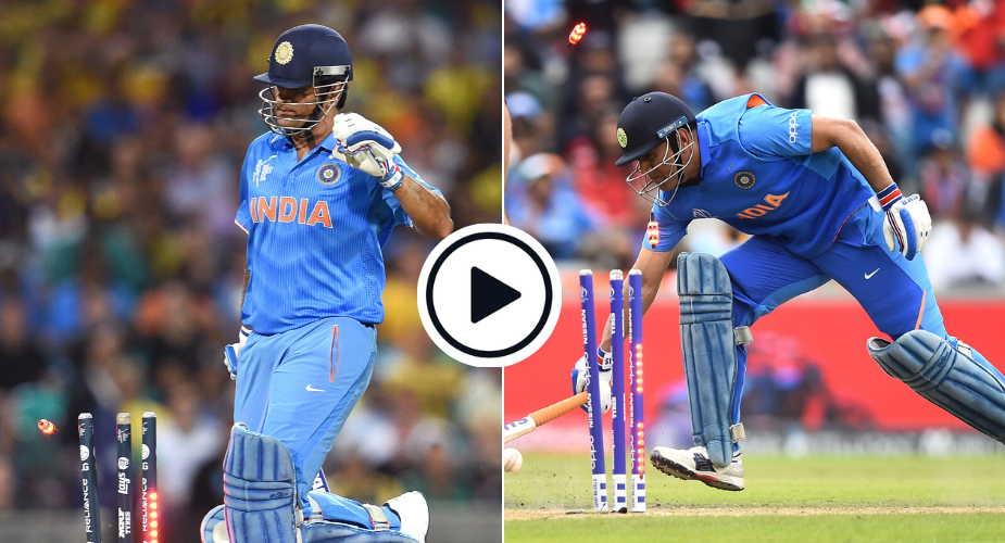 Dhoni run-out 2015 2019