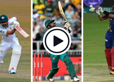 Watch: Sixty seconds of Babar Azam stroking it all round the ground, literally