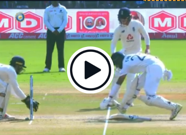 Watch: Cheteshwar Pujara run out in bizarre fashion after dropping his bat